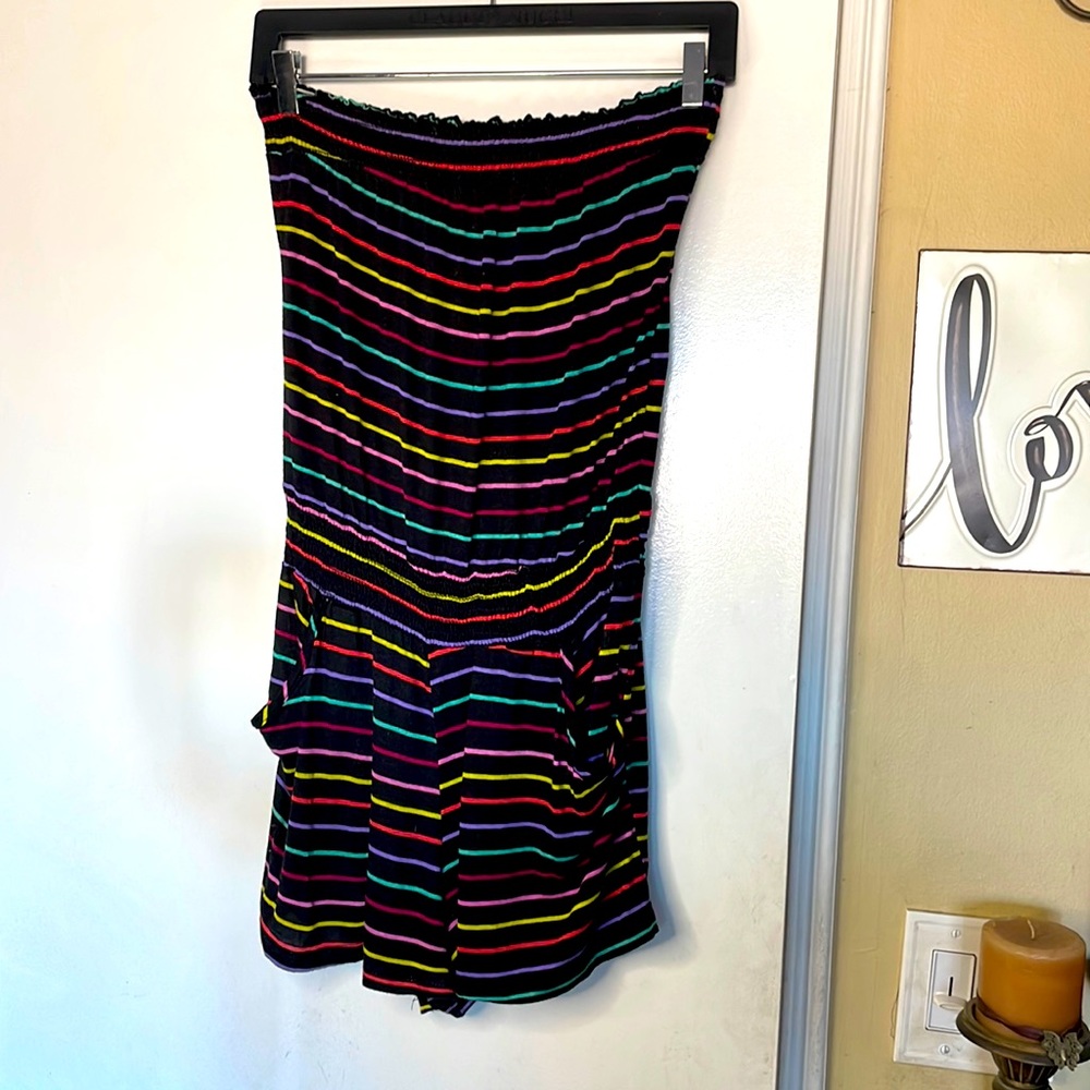 GUC rainbow 🌈 striped romper